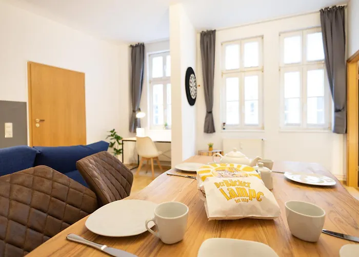 アパートホテル An Der Oper - Innenstadt - Zentral - Kueche - Wifi - Powered By Ko-living