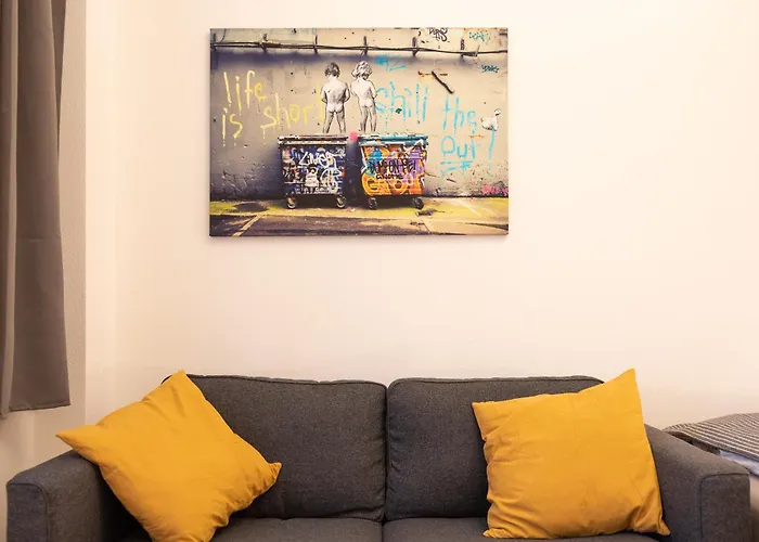 アパートホテル An Der Oper - Innenstadt - Zentral - Kueche - Wifi - Powered By Ko-living ハレ