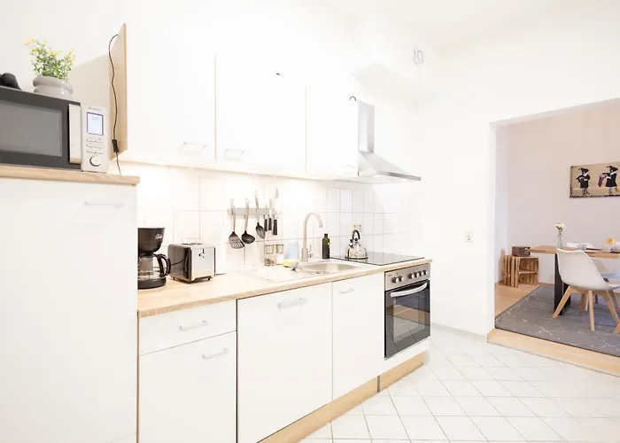 アパートホテル An Der Oper - Innenstadt - Zentral - Kueche - Wifi - Powered By Ko-living ハレ